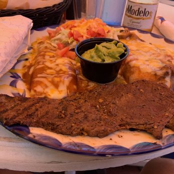 Casa De Pico - Carne asada, Chile relleno, cheese enchilada, rice and bean with tortilla of your choice you can share this one. - Mexican Near Me - La Mesa, California