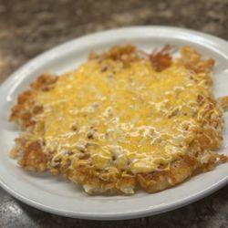 J&A Tap - Delicious cheese, covered hashbrowns. They are perfect.
