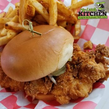 My Little Kitchen - Farmhouse Chick'n - Just one of our "handcrafted" sandwiches using nearly all Ohio ingredients, including pastured non-GMO, Amish Chicken - Food Trucks Near Me My Little Kitchen - Farmhouse Chick'n - Just one of our "handcrafted" sandwiches using nearly all Ohio ingredients, including pastured non-GMO, Amish Chicken - Food Trucks Near Me