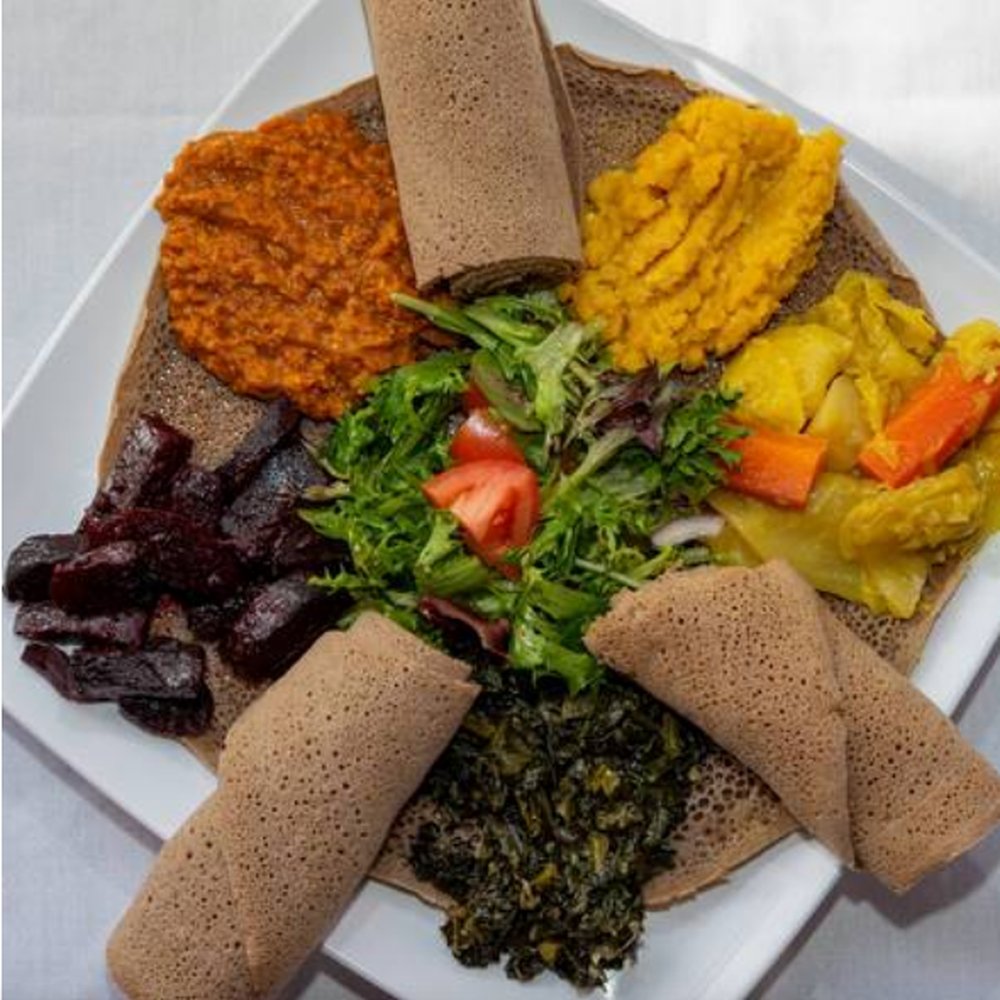 Admas - Vegetarian Combo - Ethiopian Near Me - Oakland, California