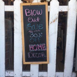 Blow out sale all week long off home decor! 30% off support local business Blow out sale all week long off home decor! 30% off support local business