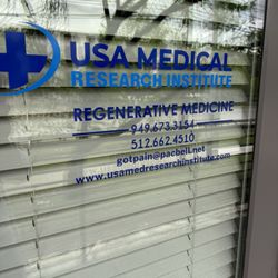 USA MEDICAL RESEARCH INSTITUTE - Call now for $39 first pain relief regenerative medicine appointment!