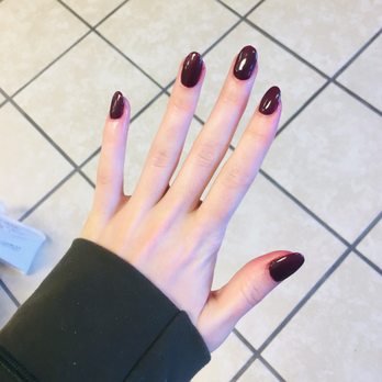 K Nails - Dark berry dip powder - Nail Salons Near Me - Williamsburg, Virginia K Nails - Dark berry dip powder - Nail Salons Near Me - Williamsburg, Virginia