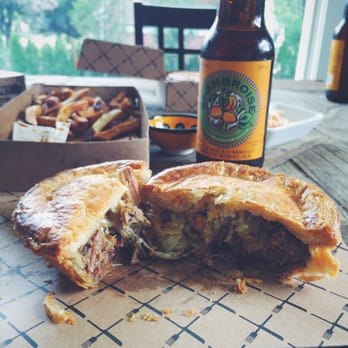 The Pie Commission - Smokey beef and cheese pie (beer not included) - Fast Food Near Me - Toronto, Ontario The Pie Commission - Smokey beef and cheese pie (beer not included) - Fast Food Near Me - Toronto, Ontario