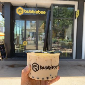 Bubble Bee - Enchanted Chai - Honey Boba - says honey boba but just a regular boba - Coffee & Tea Near Me - Gilbert, Arizona