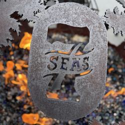 7 Seas Brewing - Th fire pits!