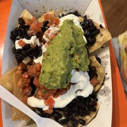 Las Olas Taqueria - Vegetarian nachos
