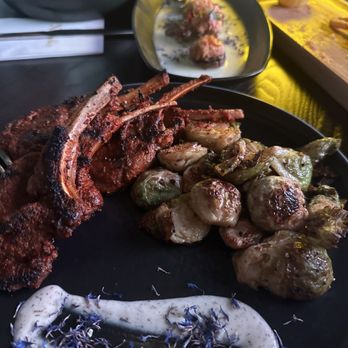 Xperience - Lamb chops with brussel sprouts stuffed mushrooms way in back rigatoni - Cocktail Bars Near Me - Woodbridge, New Jersey Xperience - Lamb chops with brussel sprouts stuffed mushrooms way in back rigatoni - Cocktail Bars Near Me - Woodbridge, New Jersey