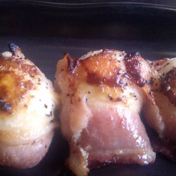 Yataimura Maru - Bacon wrapped quail eggs. This tiny bite was worth the trip and definitely something i will order again. - Sushi Bars Near Me - Portland, Oregon Yataimura Maru - Bacon wrapped quail eggs. This tiny bite was worth the trip and definitely something i will order again. - Sushi Bars Near Me - Portland, Oregon