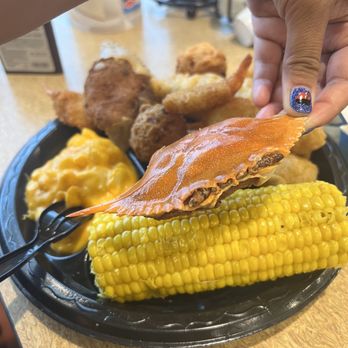 Captain D's - a crab and corn on the cob - Seafood Near Me - Douglas, Georgia Captain D's - a crab and corn on the cob - Seafood Near Me - Douglas, Georgia