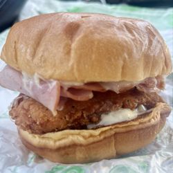 Arbys - Yeah that's the Chicken Cordon Bleu   So good