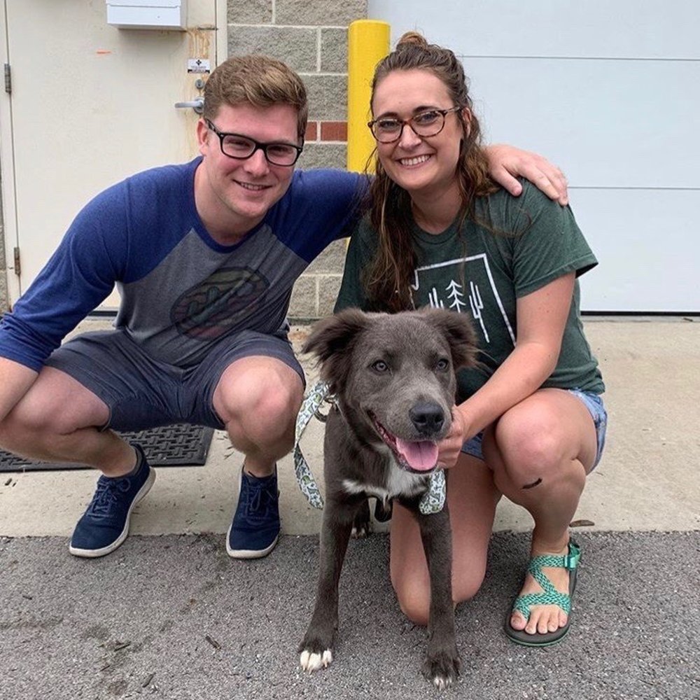 They'll take your picture outside the garage to commemorate your adoption! They'll take your picture outside the garage to commemorate your adoption!