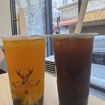 The Alley - Passion fruit green tea and lychee black tea - Coffee & Tea Near Me - Paris, 75 The Alley - Passion fruit green tea and lychee black tea - Coffee & Tea Near Me - Paris, 75