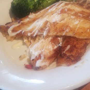 Fish Daddy's Grill House - Blackened catfish and broccoli - Seafood Near Me - Tulsa, Oklahoma