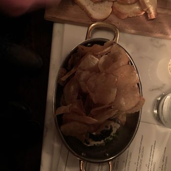 The Meadowlark - Caviar and chips - Speakeasies Near Me - Chicago, Illinois