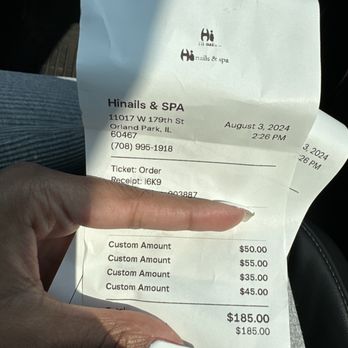 Hinails & SPA - Nail Salons Near Me - Orland Park, Illinois
