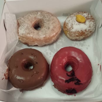 Dough - lemon poppy, passion fruit, chocolate, and hibiscus - Desserts Near Me - New York, New York