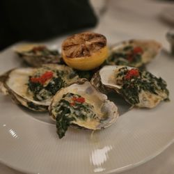 Admirals Steak and Seafood - Oysters Rockefeller