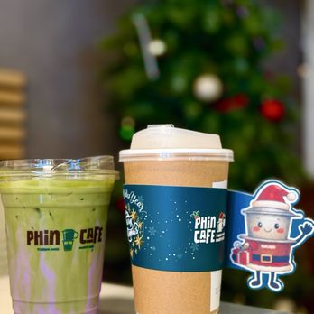 Phin Cafe - Iced Ube Matcha tea - Coffee & Tea Near Me - Fremont, California Phin Cafe - Iced Ube Matcha tea - Coffee & Tea Near Me - Fremont, California