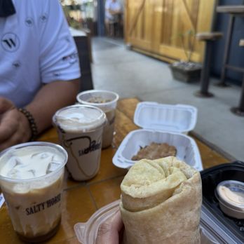 Salty Horse - Breakfast burrito, Horsepower PB smoothie, - Cafes Near Me - Costa Mesa, California Salty Horse - Breakfast burrito, Horsepower PB smoothie, - Cafes Near Me - Costa Mesa, California