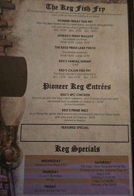 Menu photo 4 Pioneer Keg Theresa, WI Menu photo 4 Pioneer Keg Theresa, WI