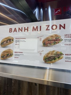 Menu photo 1 Banh Mi Zon San Rafael, CA