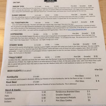 Rendezvous Brewing - Breweries Near Me - Hackensack, Minnesota