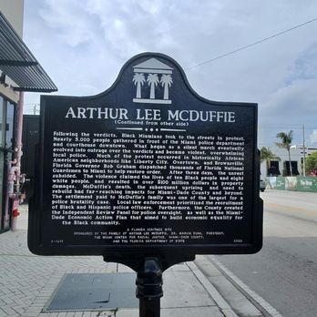 Arthur Lee McDuffie - Landmarks & Historical Buildings Near Me - Miami, Florida