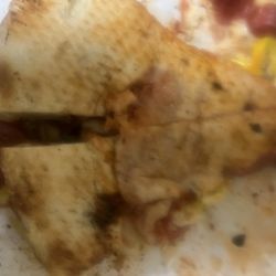 Primos Pizza - Soggy raw dough