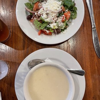 Troy - Greek salad and Avgolemono Soup - Mediterranean Near Me - Martinez, California