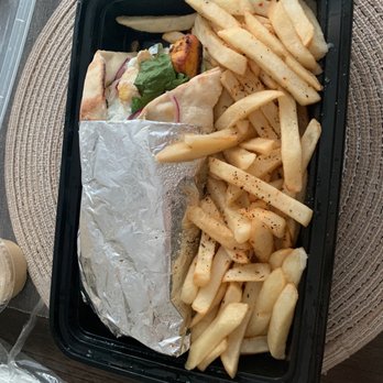 Sofreh - Chicken Kabob Wrap Combo - Mediterranean Near Me - Los Angeles, California