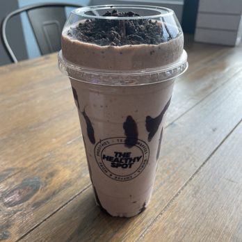 The Healthy Spot Evolution - Shamrock Oreo shake - Juice Bars & Smoothies Near Me - Coconut Creek, Florida The Healthy Spot Evolution - Shamrock Oreo shake - Juice Bars & Smoothies Near Me - Coconut Creek, Florida