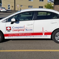 Computer Emergency Room - One of our new cars!