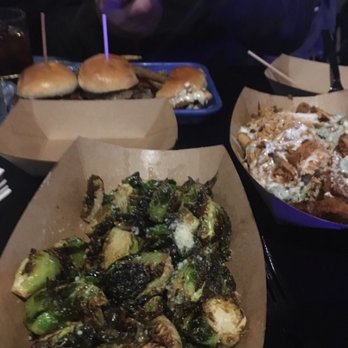 Detroit Fleat - Loaded buffalo fries, slider trio and Brussels sprouts. - Beer, Wine & Spirits Near Me - Ferndale, Michigan