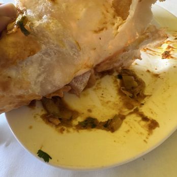 Methi - Wrong dough for the bhatura on top of that it was raw! - Indian Near Me - Walnut Creek, California