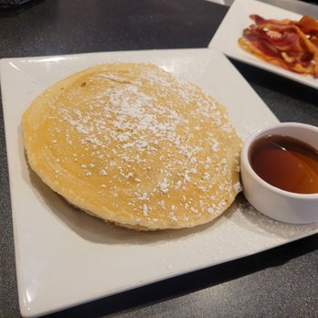 Pastrami On Wry - Banana walnut pancakes - New American Near Me - Manchester, Connecticut
