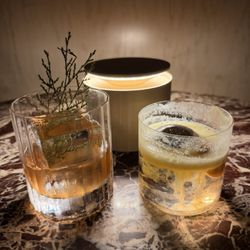 Refuge - Pine Old Fashioned and Clarified Garibaldi 2.0