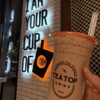 Tea Top - Taro Milk Tea with Sago 紫芋西米露 - Bubble Tea Near Me - Houston, Texas Tea Top - Taro Milk Tea with Sago 紫芋西米露 - Bubble Tea Near Me - Houston, Texas