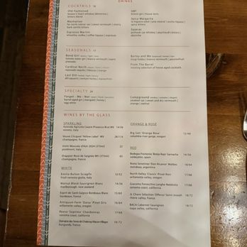 Tullibee - Drink Menu - Breakfast & Brunch Near Me - Minneapolis, Minnesota