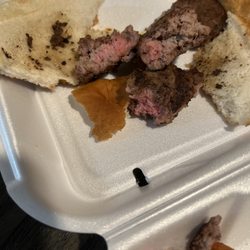 Cook Out - Very undercooked burger