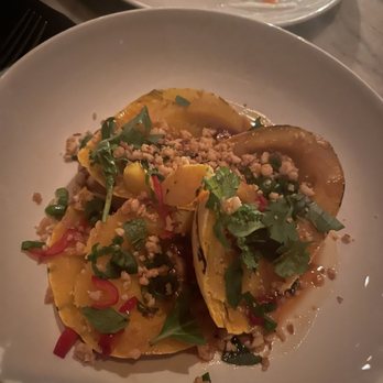 Grey Ghost - Delicata squash - American Near Me - Detroit, Michigan Grey Ghost - Delicata squash - American Near Me - Detroit, Michigan