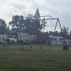 Willow Mills Campsite - This is JUNK VEHICLES AND CAMPERS within 50 yards of a playground and weekend sites