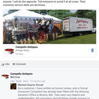 Campello Antiques - Horrible Customer Service. Never do business here. - Antiques Near Me - Brockton, Massachusetts Campello Antiques - Horrible Customer Service. Never do business here. - Antiques Near Me - Brockton, Massachusetts