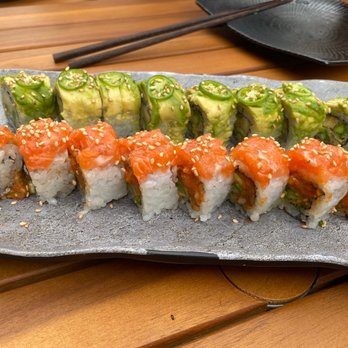 Kenichi Snowmass - Salmon + veggie pineapple express - Japanese Near Me - Snowmass Village, Colorado Kenichi Snowmass - Salmon + veggie pineapple express - Japanese Near Me - Snowmass Village, Colorado