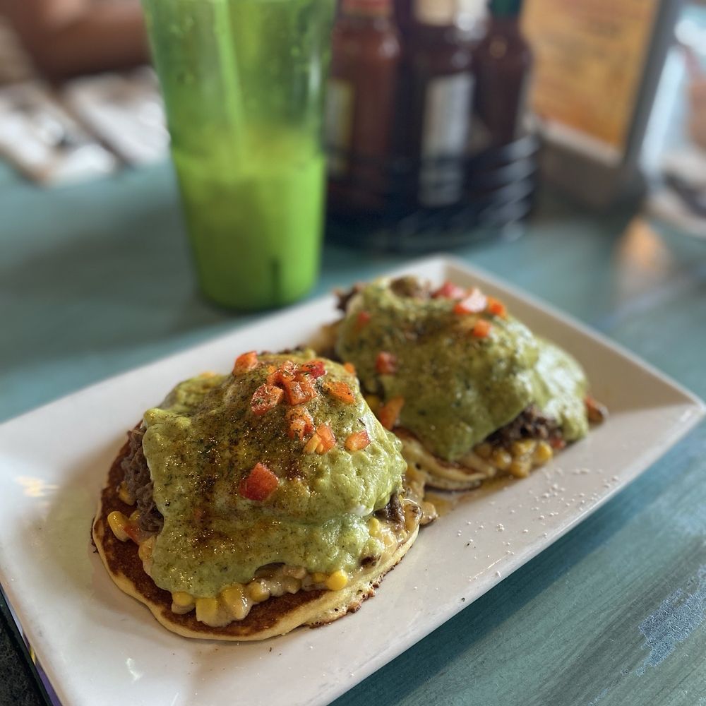 The Pan - Short Rib Benedict - Breakfast & Brunch Near Me - Lomita, California The Pan - Short Rib Benedict - Breakfast & Brunch Near Me - Lomita, California