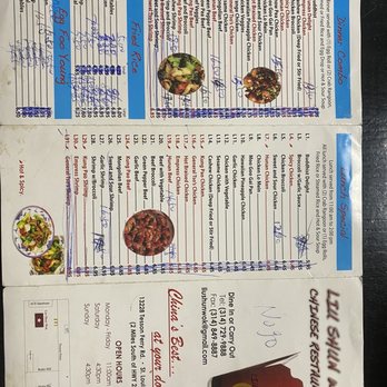 Liu Shun Wok - Updated menu pricing from August 2022 - Chinese Near Me - Saint Louis, Missouri Liu Shun Wok - Updated menu pricing from August 2022 - Chinese Near Me - Saint Louis, Missouri