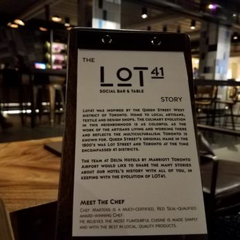 LOT 41 - Menu - Lounges Near Me - Toronto, Ontario
