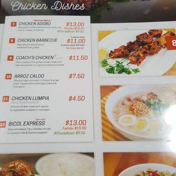 Fil Cuisine - Menu 2of7 (3/25/19) - Filipino Near Me - Kent, Washington Fil Cuisine - Menu 2of7 (3/25/19) - Filipino Near Me - Kent, Washington