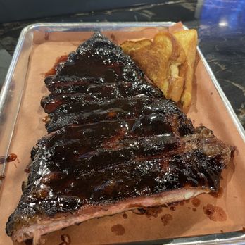 Apocalypse BBQ - 1/2 rack ribs - Food Trucks Near Me - Miami, Florida