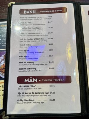 Menu photo 5 MAM Kitchen Garden Grove, CA